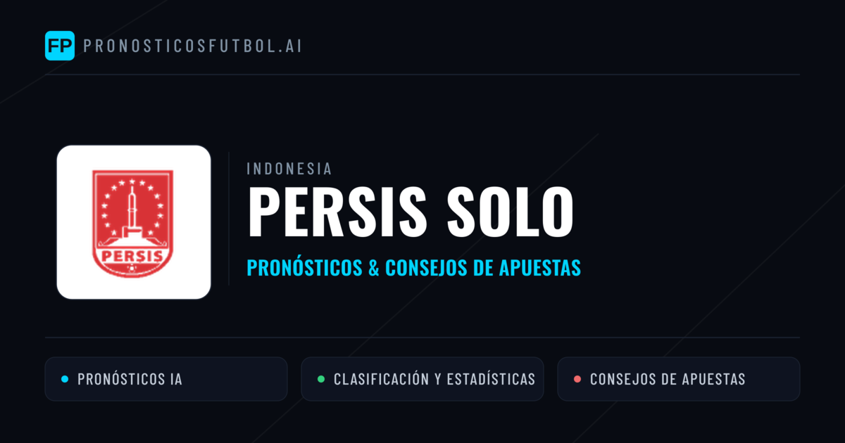 Persis Solo Pronósticos y estadísticas