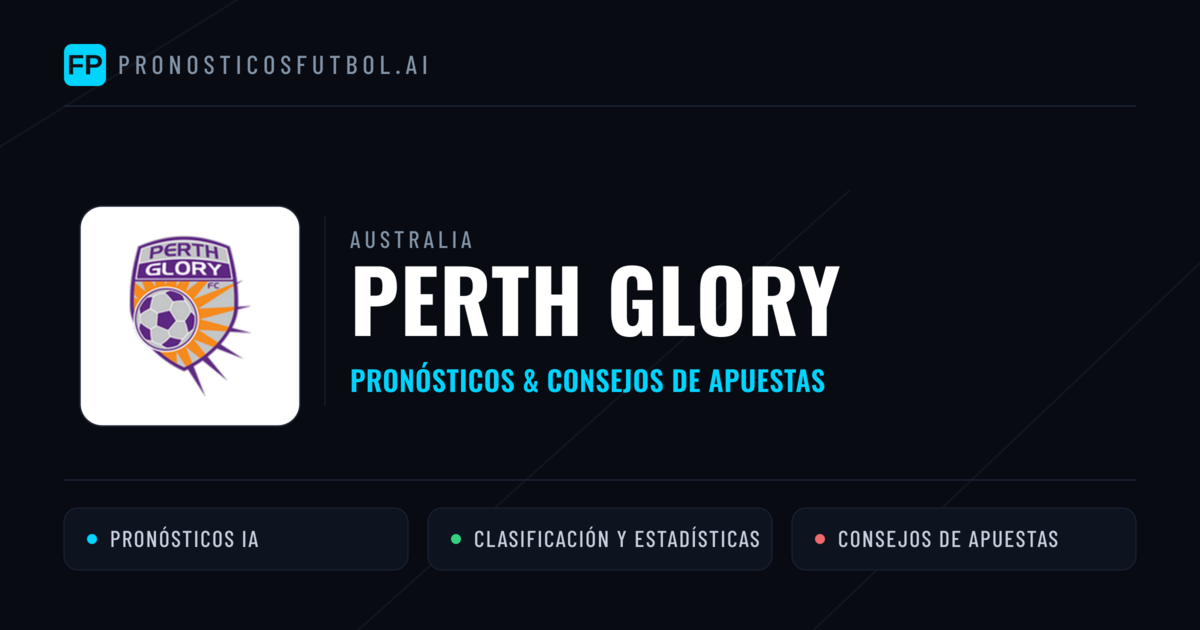 Perth Glory Pronósticos y estadísticas
