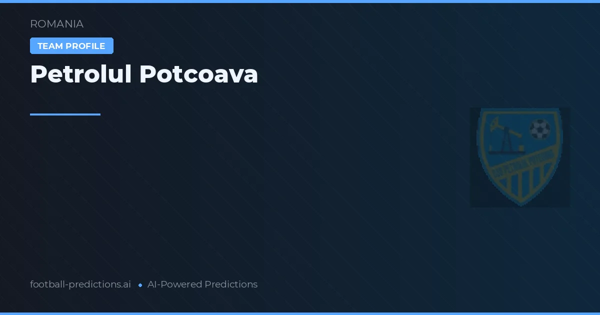 Petrolul Potcoava Pronósticos y estadísticas