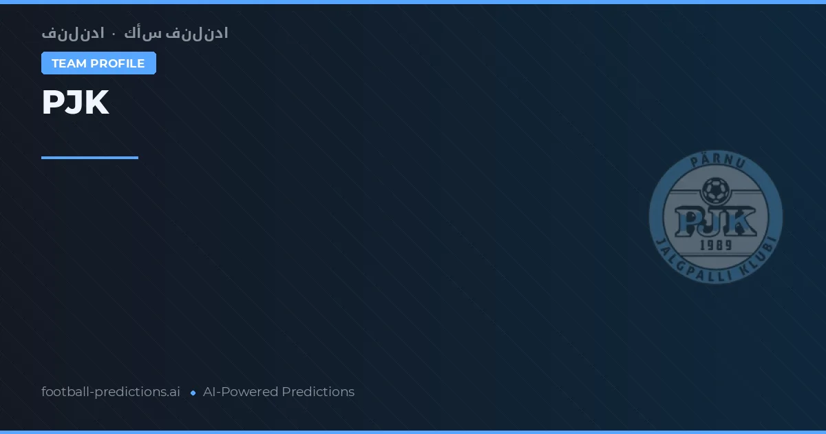 PJK Pronósticos y estadísticas