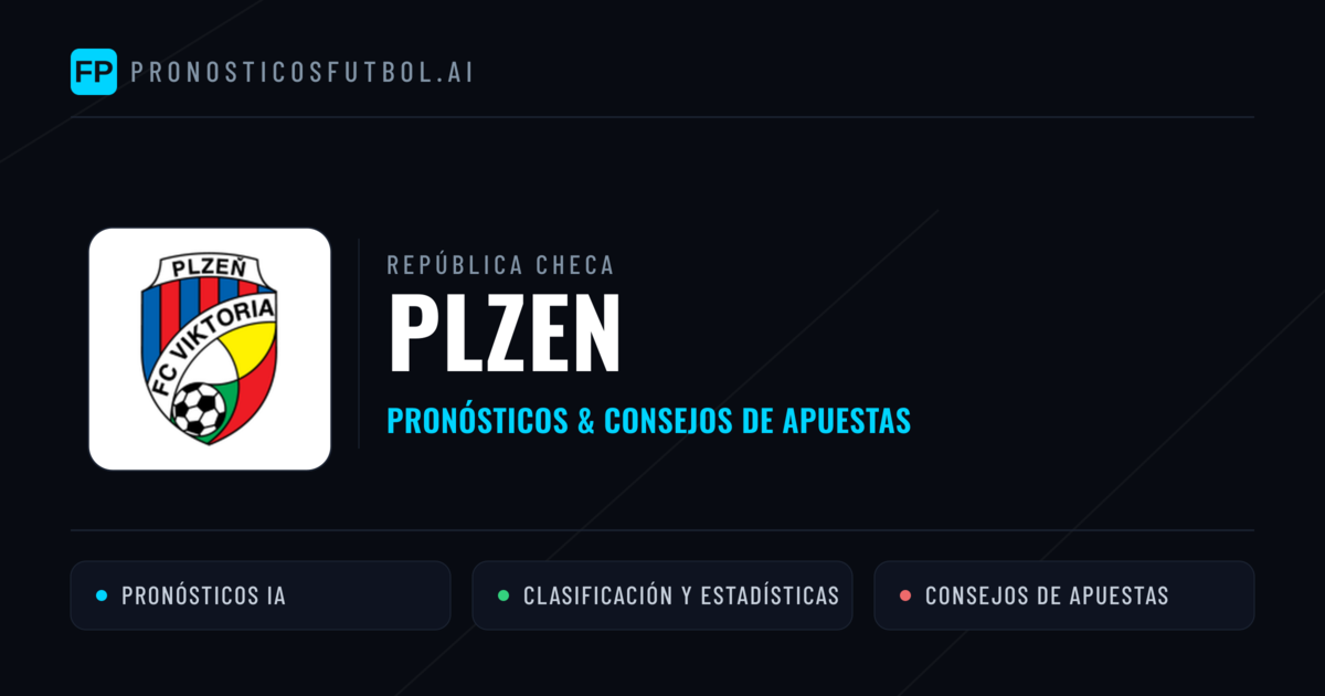 Plzen Pronósticos y estadísticas