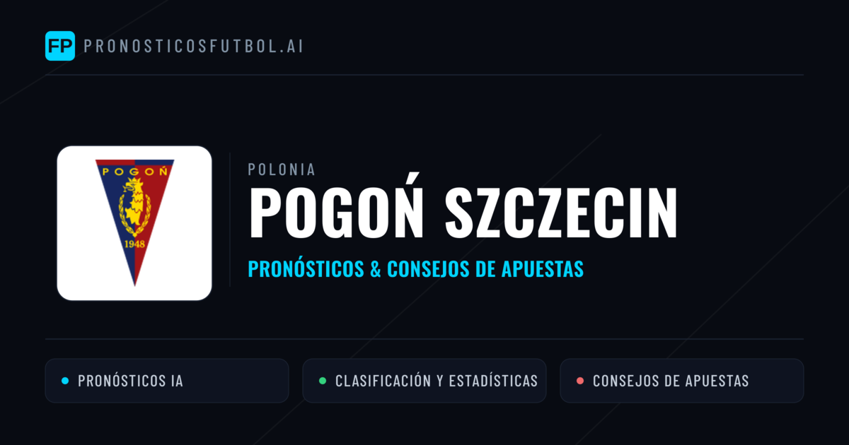 Pogoń Szczecin Pronósticos y estadísticas