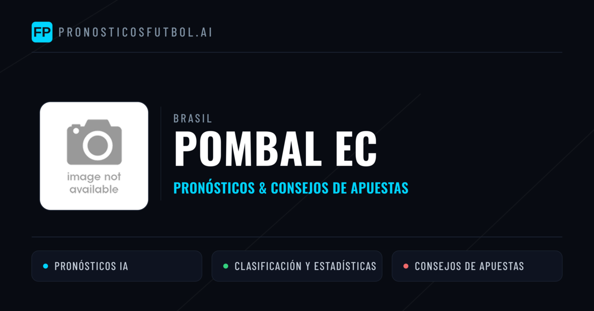 Pombal EC Pronósticos y estadísticas