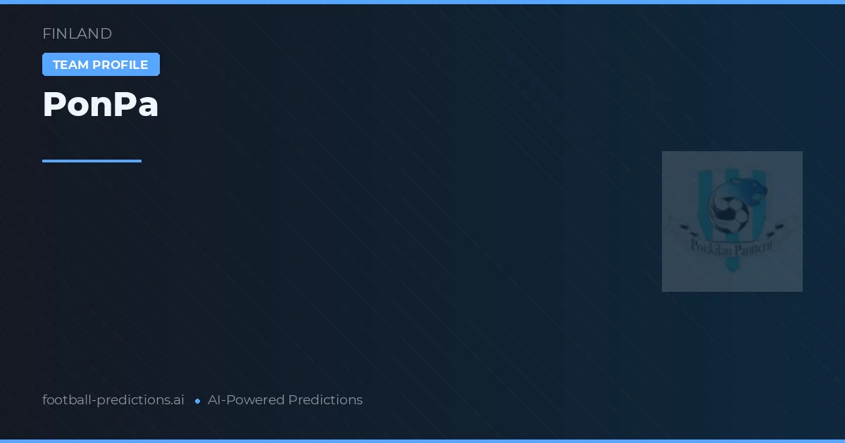 PonPa Pronósticos y estadísticas