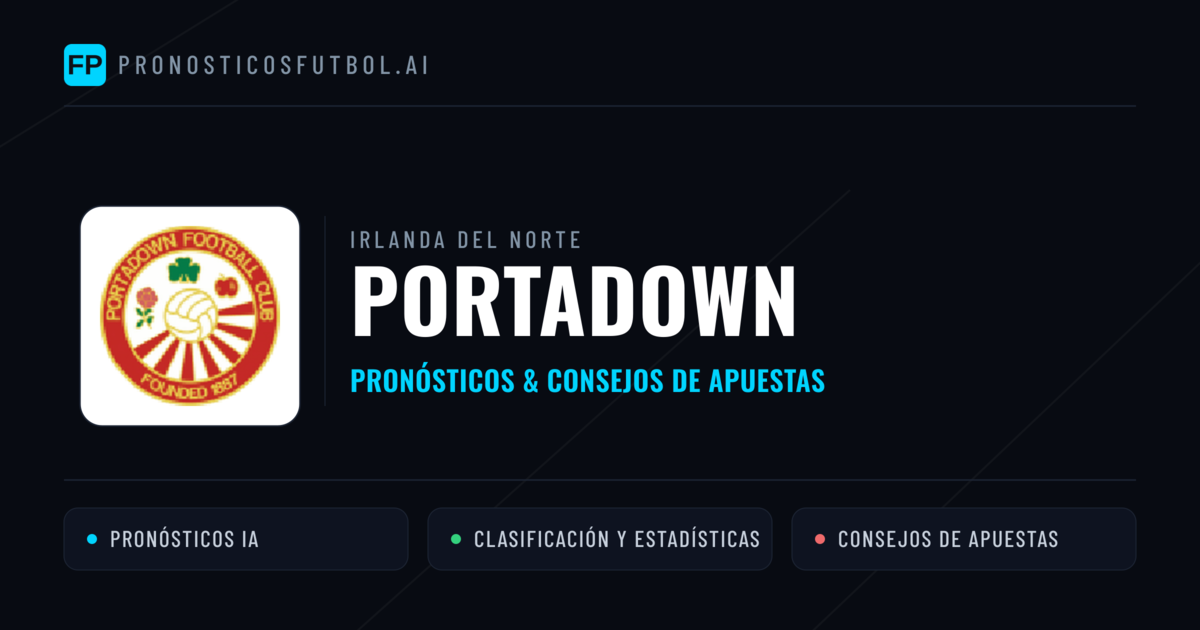 Portadown Pronósticos y estadísticas