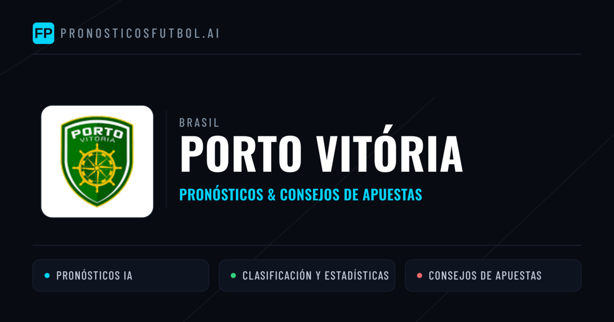 Porto Vitória Pronósticos y estadísticas