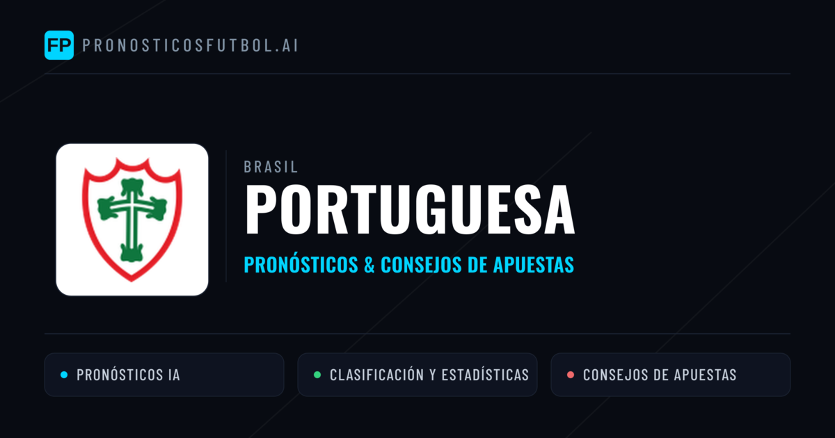 Portuguesa Pronósticos y estadísticas