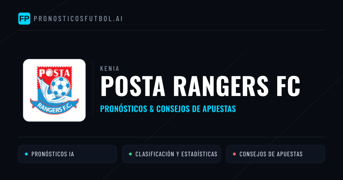 Posta Rangers FC Pronósticos y estadísticas