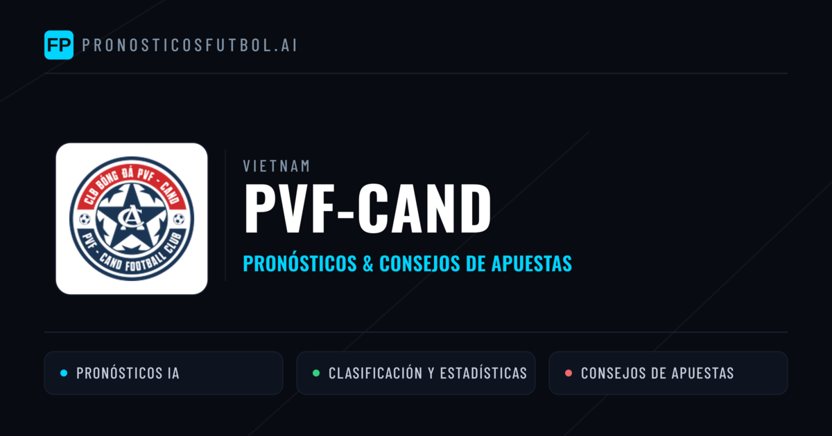 PVF-CAND Pronósticos y estadísticas