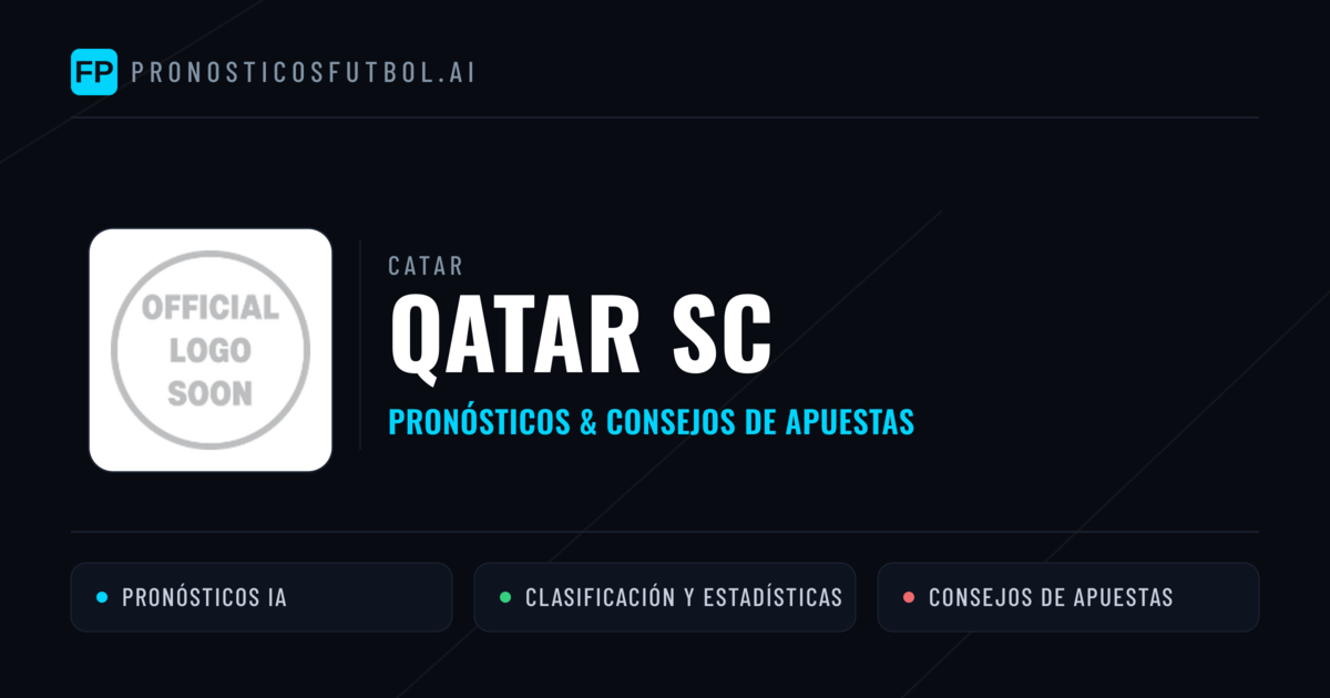 Qatar SC Pronósticos y estadísticas