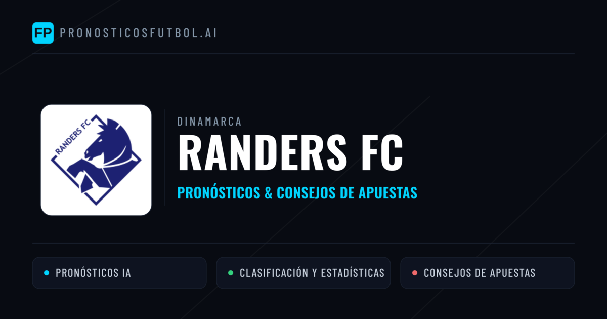 Randers FC Pronósticos y estadísticas