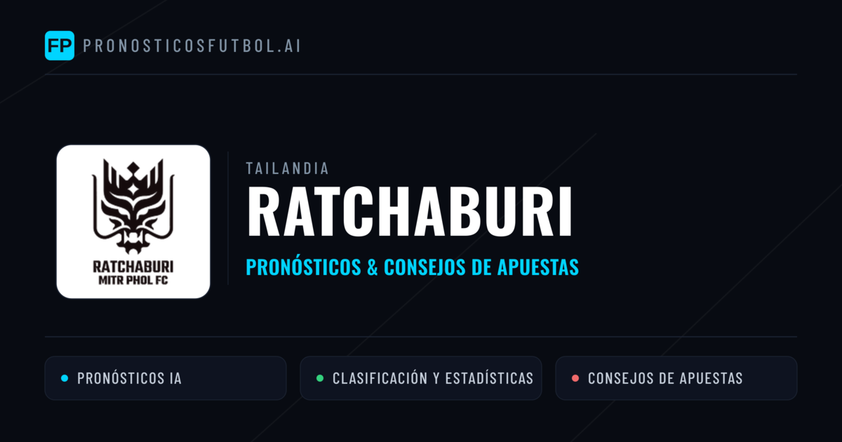 Ratchaburi Pronósticos y estadísticas
