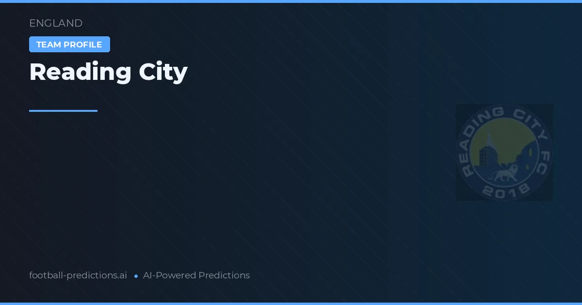 Reading City Pronósticos y estadísticas