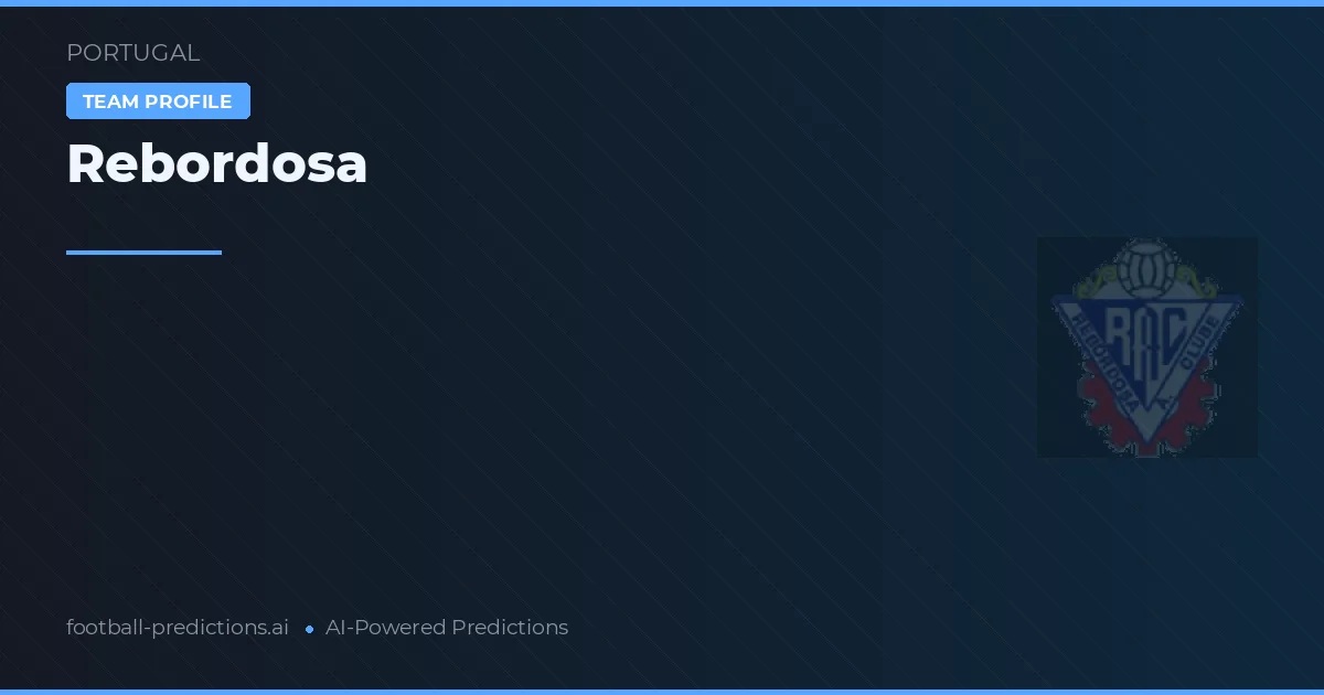 Rebordosa Pronósticos y estadísticas