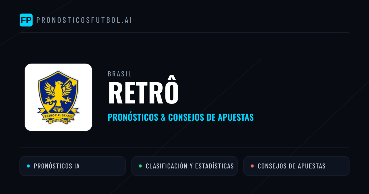 Retrô Pronósticos y estadísticas
