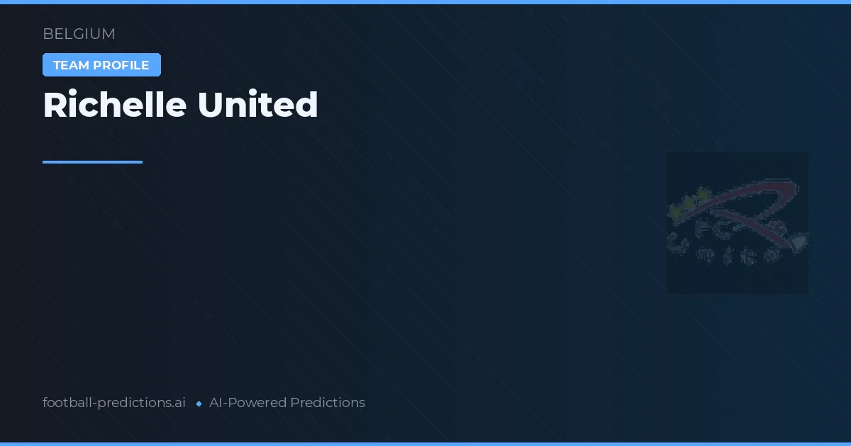 Richelle United Pronósticos y estadísticas