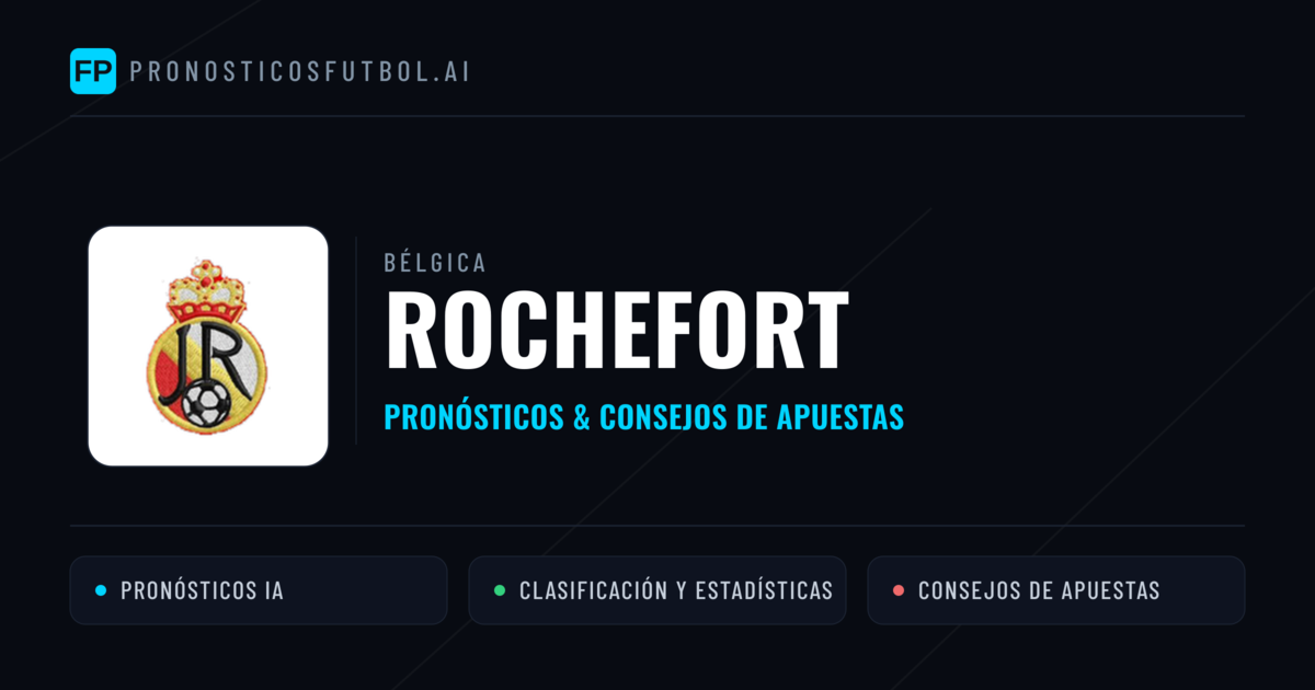 Rochefort Pronósticos y estadísticas