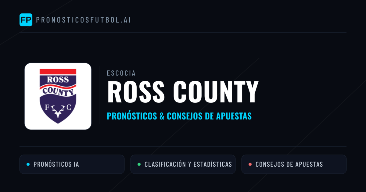 Ross County Pronósticos y estadísticas