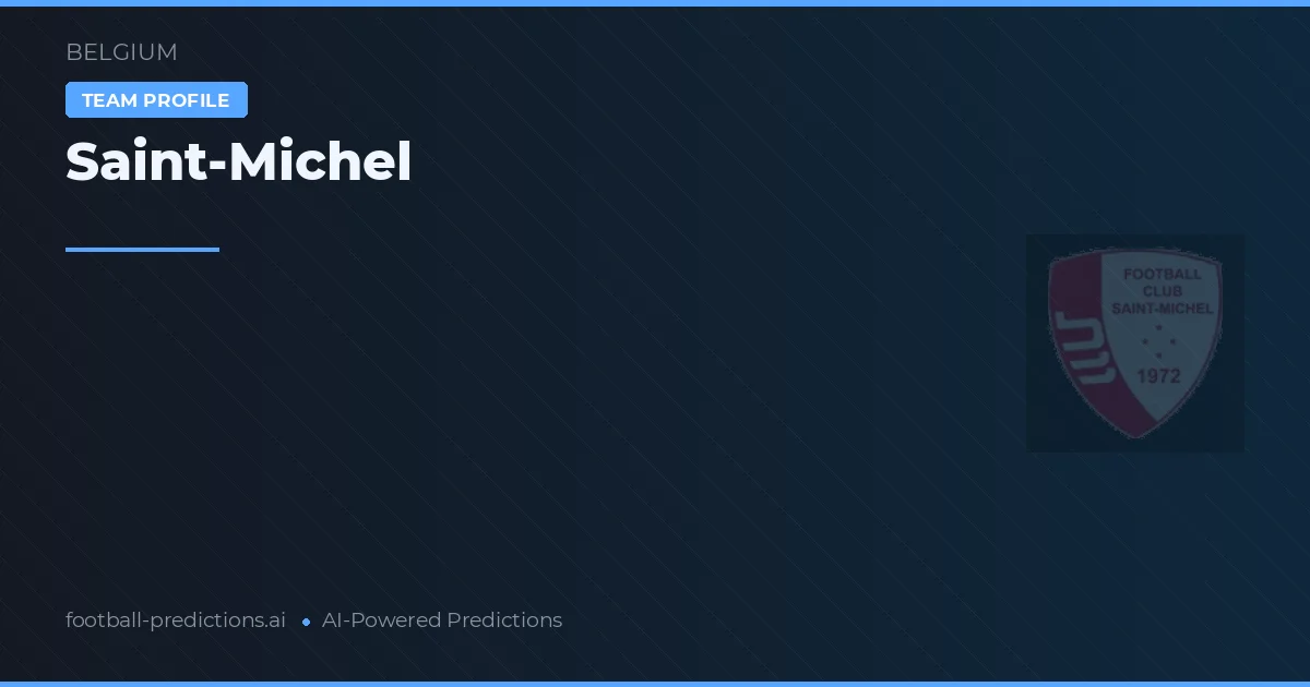 Saint-Michel Pronósticos y estadísticas