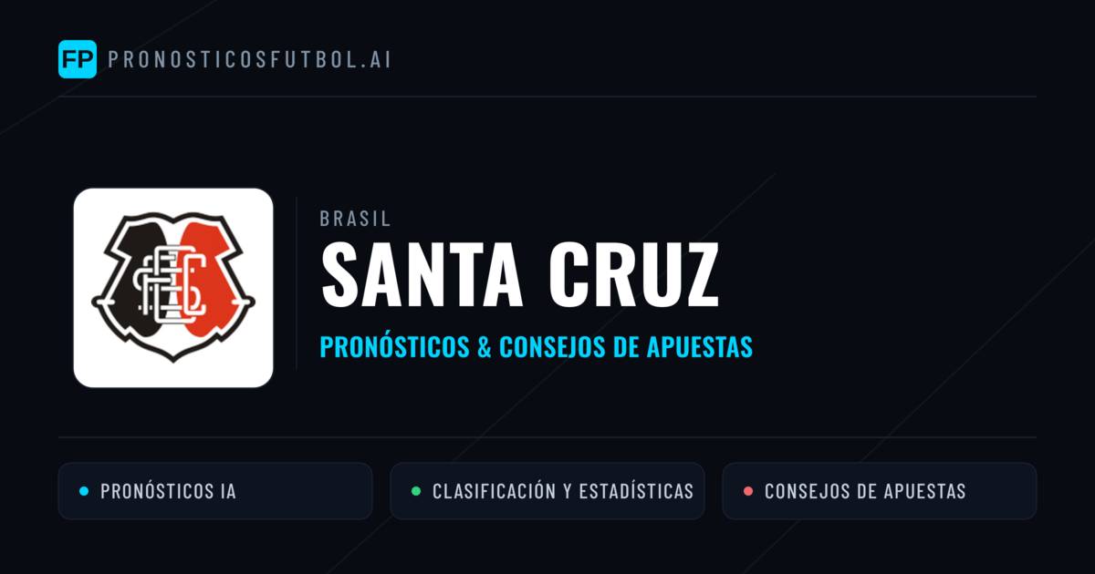 Santa Cruz Pronósticos y estadísticas