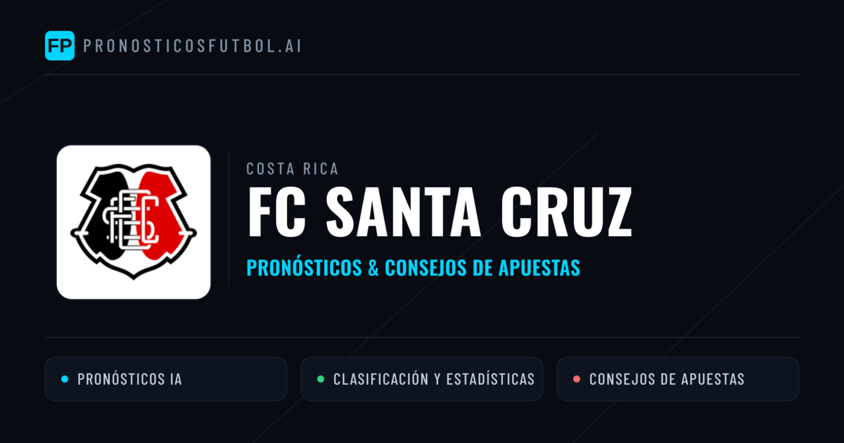 FC Santa Cruz Pronósticos y estadísticas