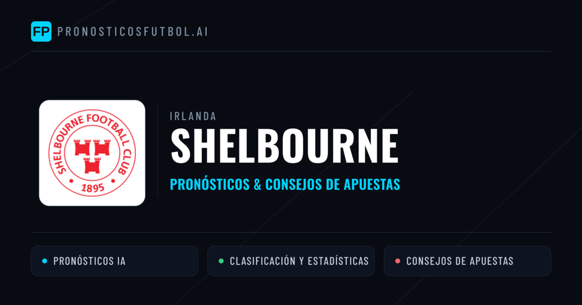 Shelbourne Pronósticos y estadísticas