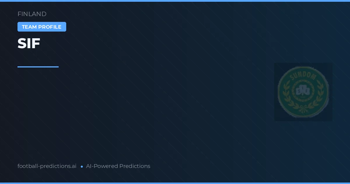 SIF Pronósticos y estadísticas