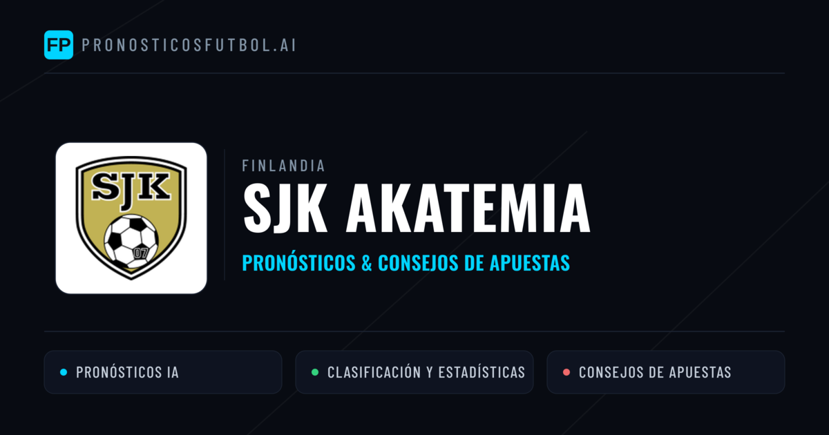 SJK Akatemia Pronósticos y estadísticas