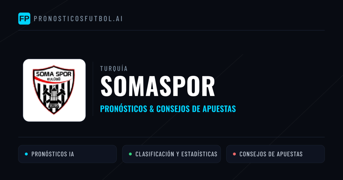 Somaspor Pronósticos y estadísticas