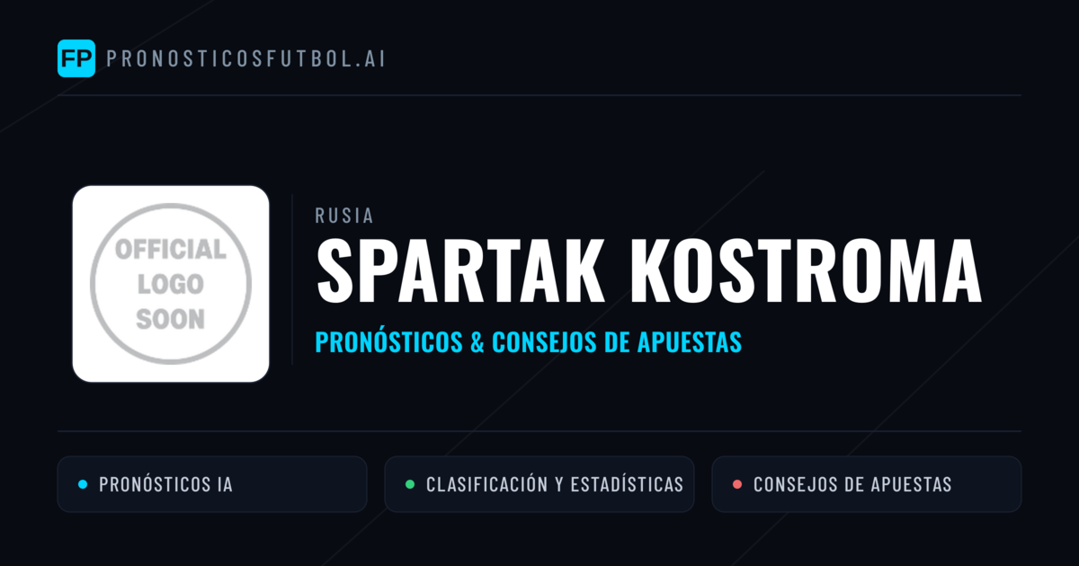 Spartak Kostroma Pronósticos y estadísticas