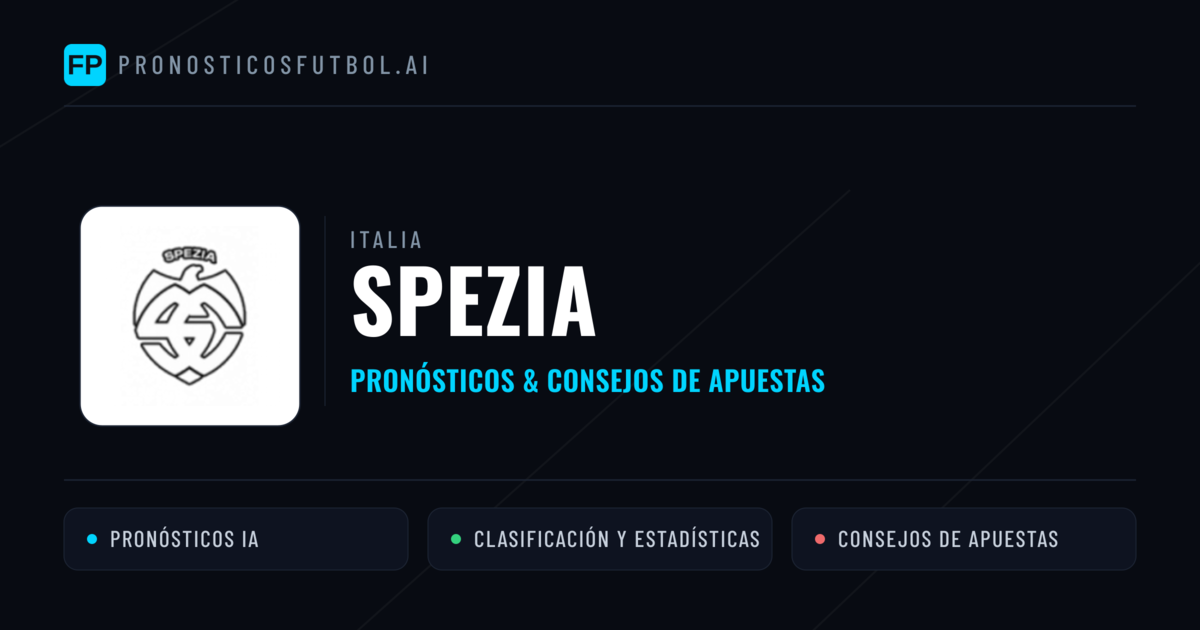 Spezia Pronósticos y estadísticas