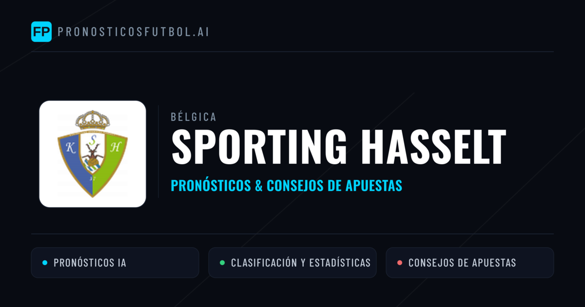 Sporting Hasselt Pronósticos y estadísticas