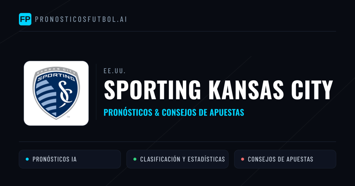 Sporting Kansas City Pronósticos y estadísticas