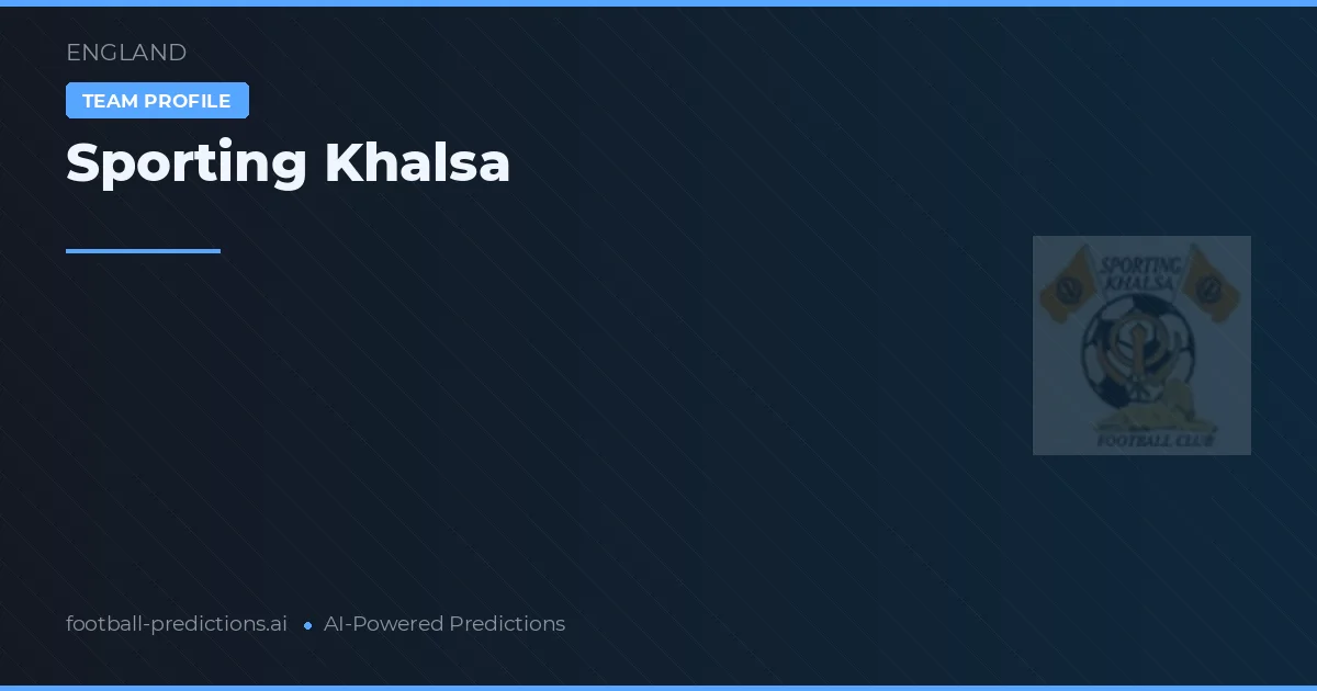 Sporting Khalsa Pronósticos y estadísticas