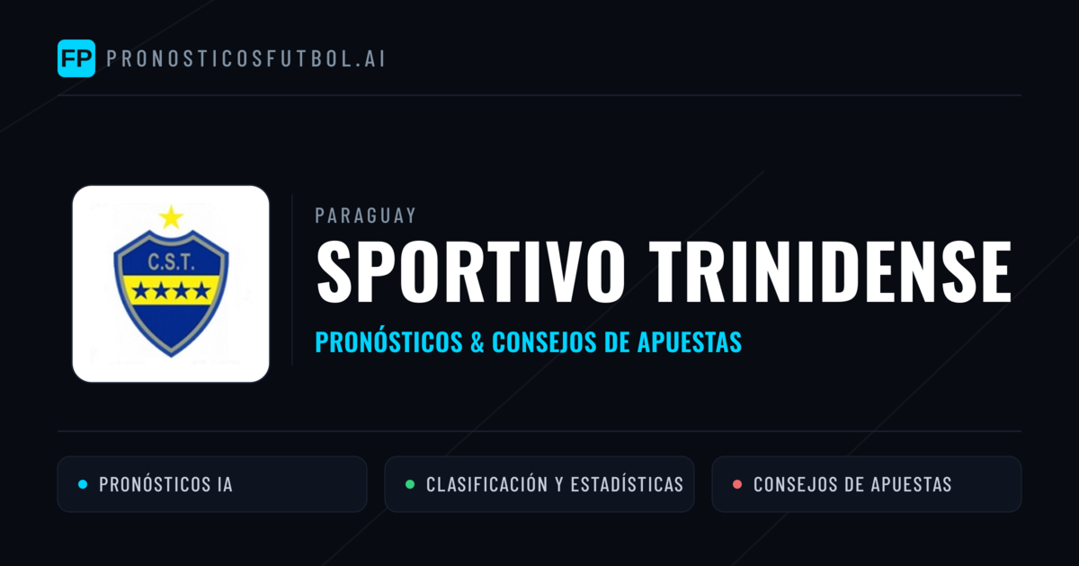 Sportivo Trinidense Pronósticos y estadísticas