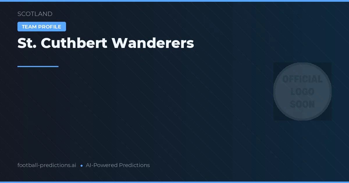 St. Cuthbert Wanderers Pronósticos y estadísticas