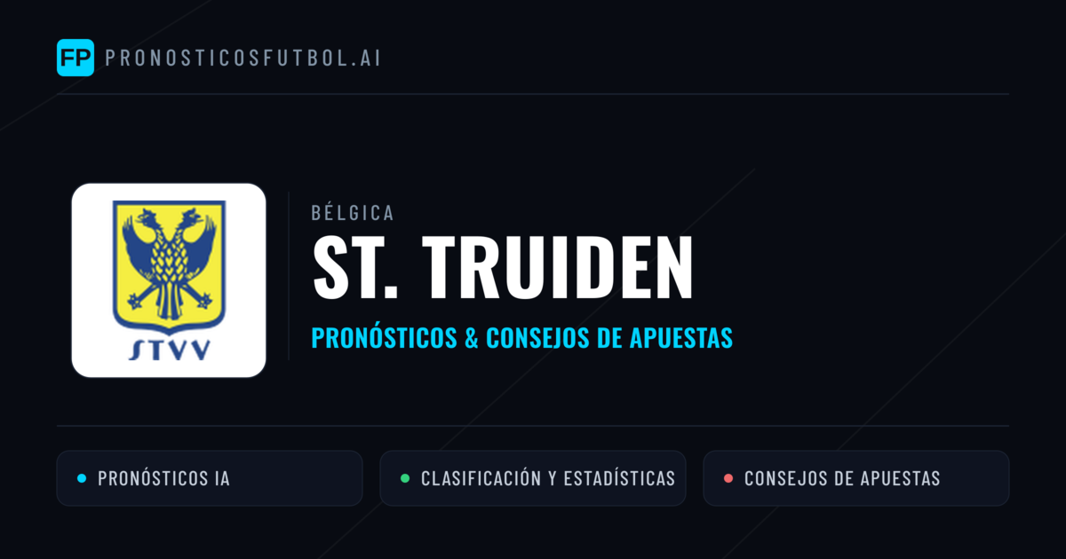 St. Truiden Pronósticos y estadísticas
