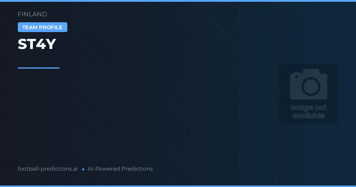 ST4Y Pronósticos y estadísticas