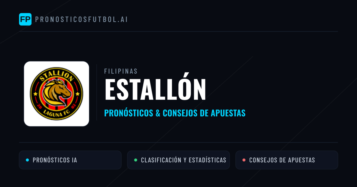Estallón Pronósticos y estadísticas
