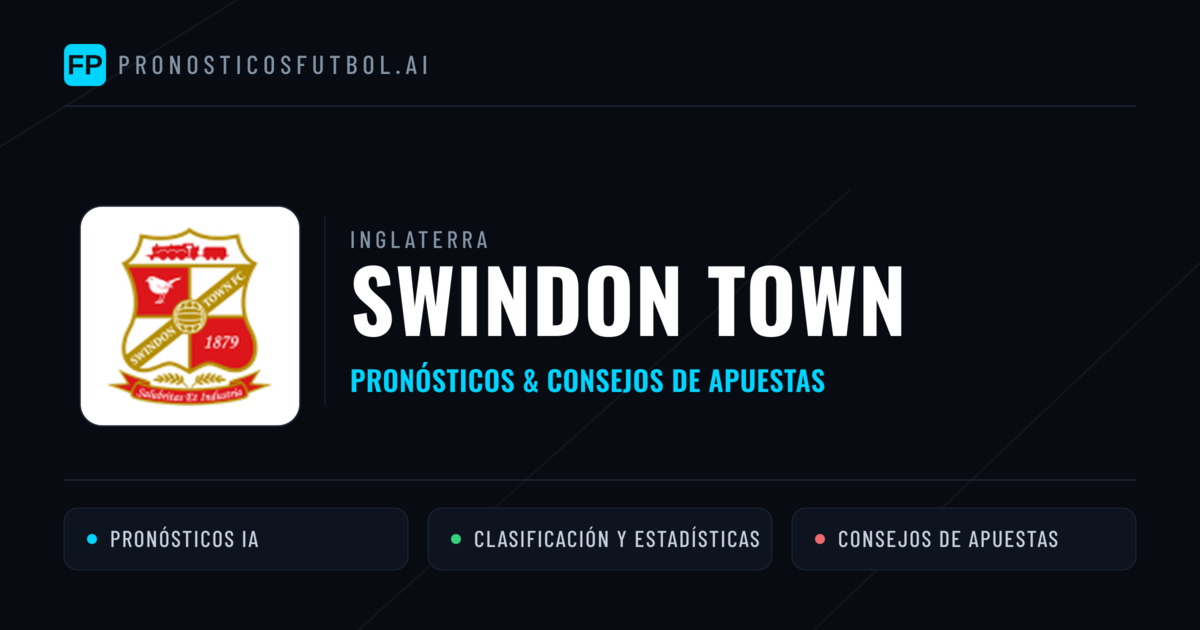 Swindon Town Pronósticos y estadísticas
