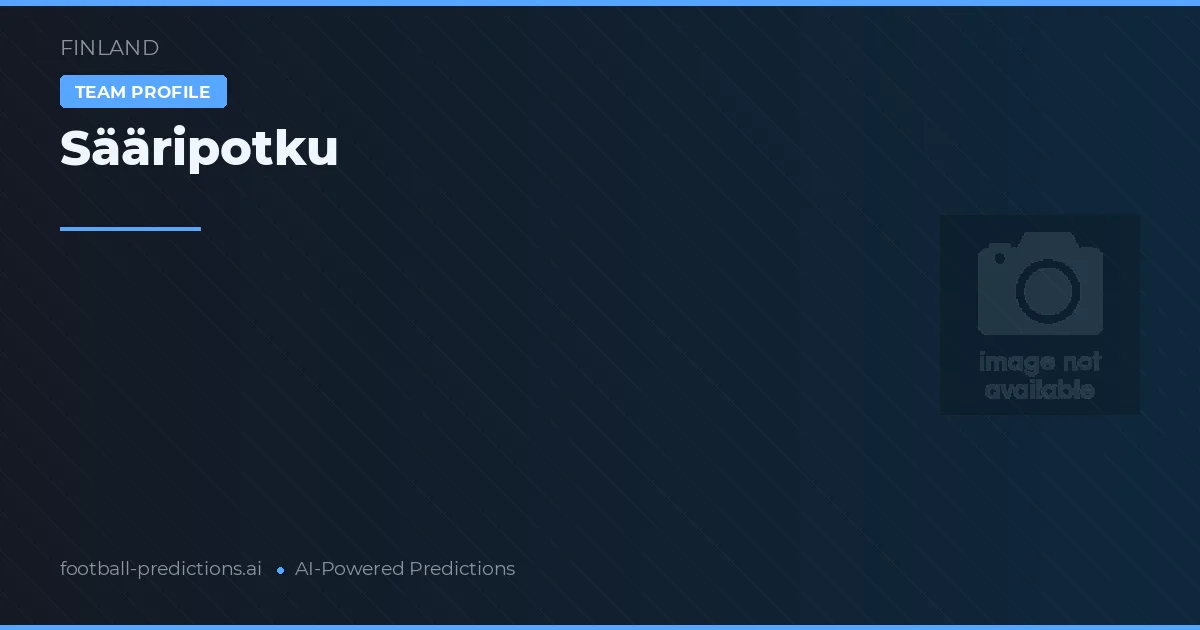 Sääripotku Pronósticos y estadísticas