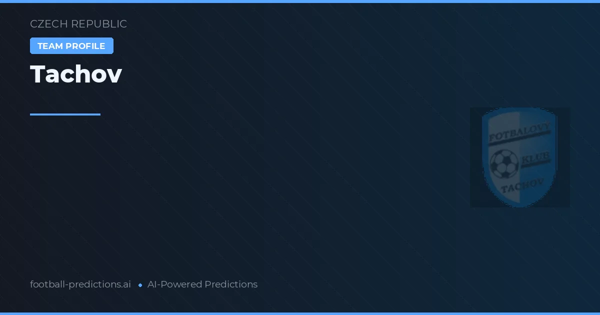 Tachov Pronósticos y estadísticas