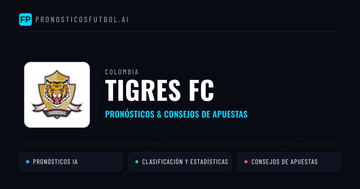 Tigres FC Pronósticos y estadísticas
