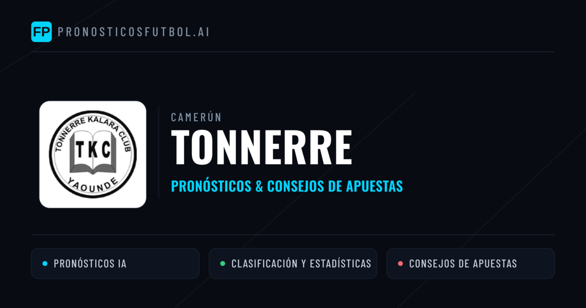 Tonnerre Pronósticos y estadísticas