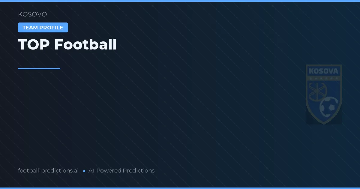 TOP Football Pronósticos y estadísticas