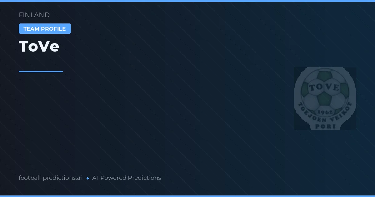 ToVe Pronósticos y estadísticas