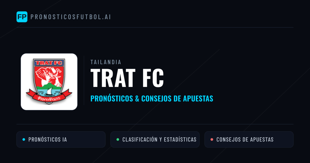 Trat FC Pronósticos y estadísticas