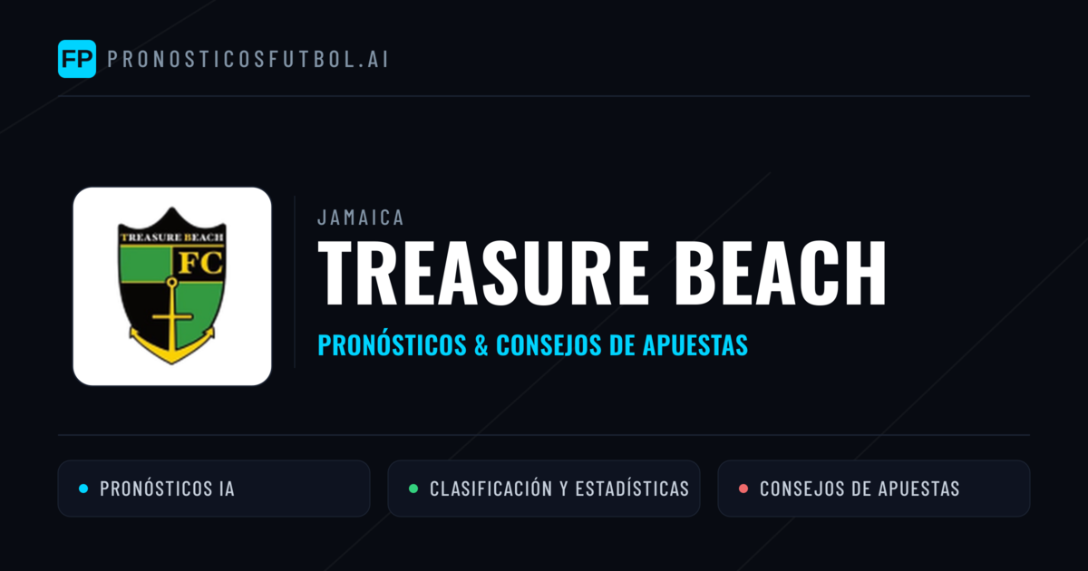 Treasure Beach Pronósticos y estadísticas