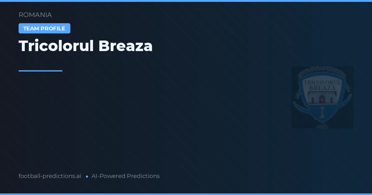 Tricolorul Breaza Pronósticos y estadísticas