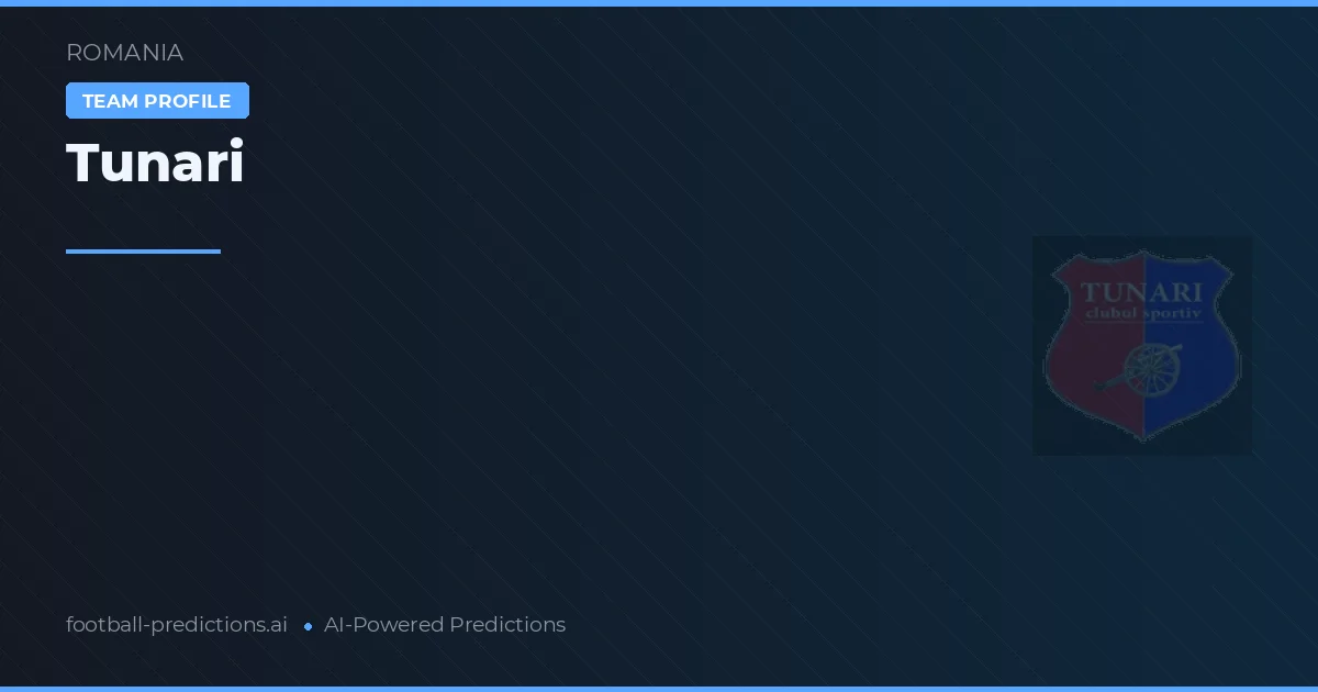 Tunari Pronósticos y estadísticas